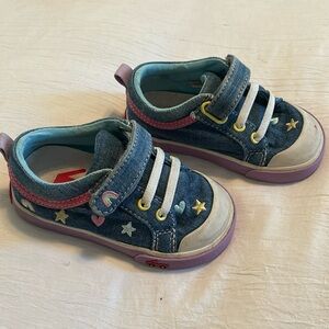Blue Toddler Velcro Sneakers